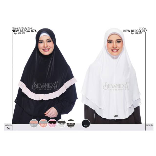 New bergo 076/077 shasmira