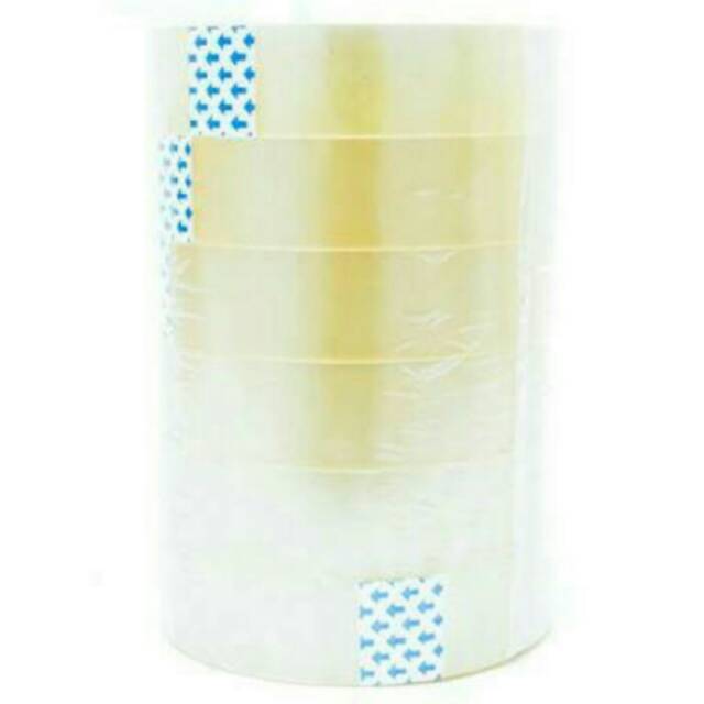 

Isolasi Solasi Selotip Lakban Bening Transparan Daimaru 1" 24 mm 72 Yard
