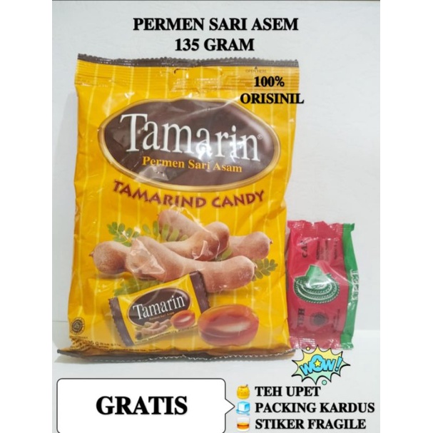 

Permen Sari Asem 135gram GRATIS Teh upet
