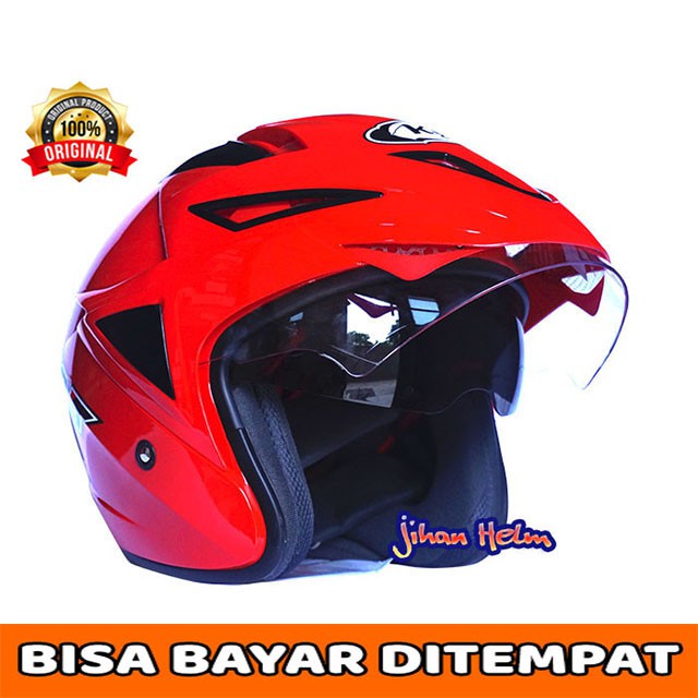 HELM / KYT / HELM KYT / HELM KYT SCORPION KING RED TERMURAH