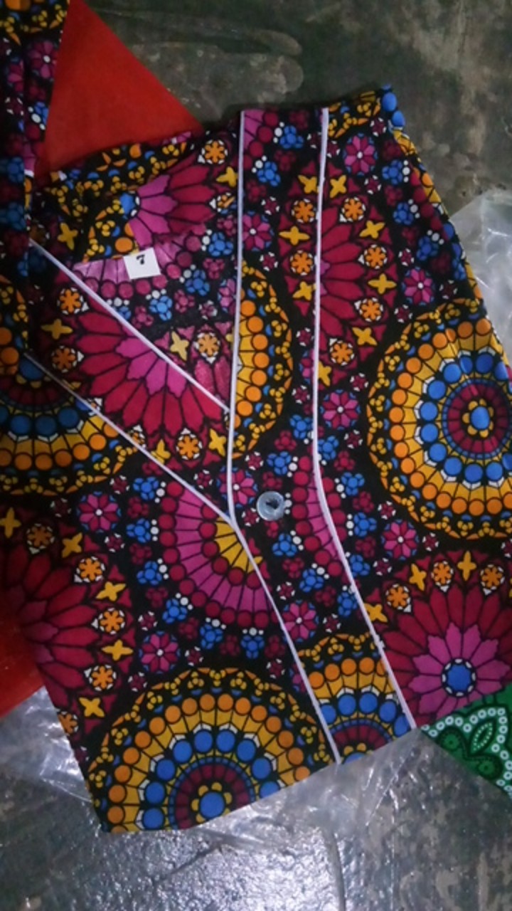 Piyama Batik Anak No.1-10 (lengan Pendek, Celana Panjang)