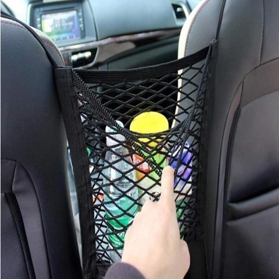 Car Seat Net Organizer Jaring Penyimpanan barang Pelindung Anak Aman