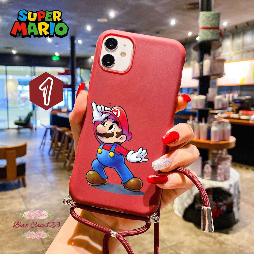 Softcase Slingcase Tali Lanyard Candy SUPER MARIO Xiaomi Redmi K20 Pro BC3911