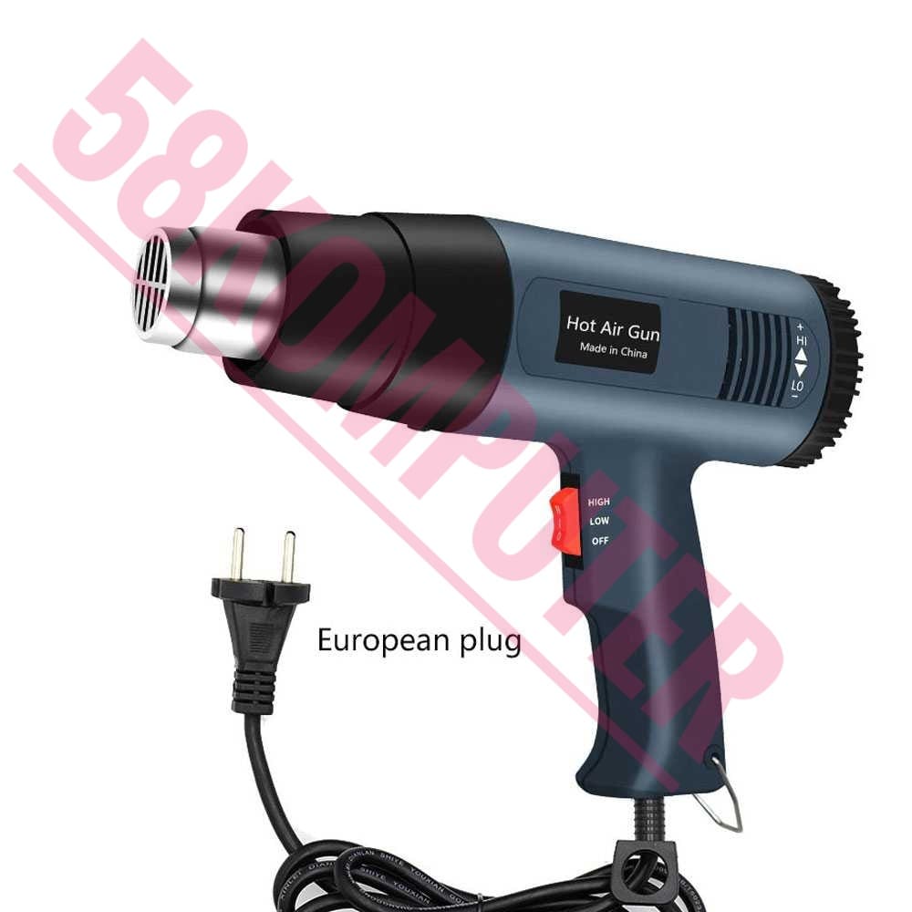 Electric Hot Air Gun Dryer Heat Solder Thermal 2000W Pemanas Plastic Stiker Kaca Film Skotlet 2000W 2000W Heat Gun Air Mesin Pemanas Pistol Angin Panas Hot Gun Hot Air Gun Heat Gun Pemanas Skotlet Pemanas Skotlet 2000Watt