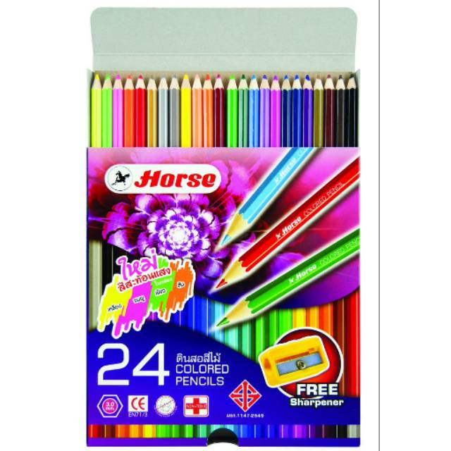 

Pencil warna 24 colors