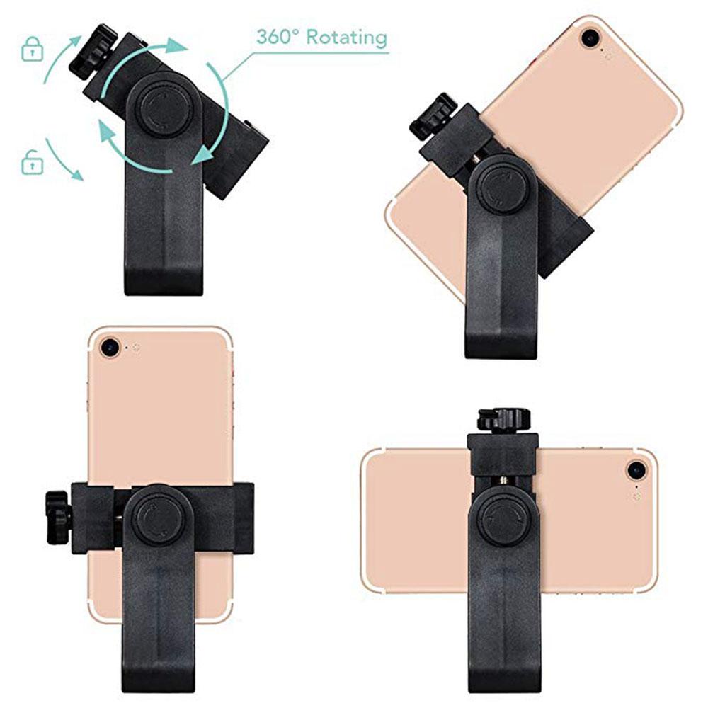 Klip Bracket Telepon Agustinina Untuk Telepon Multifungsi Aksesoris Telepon Vertical Selfie Clip Selfie Stick Tripod Bracket