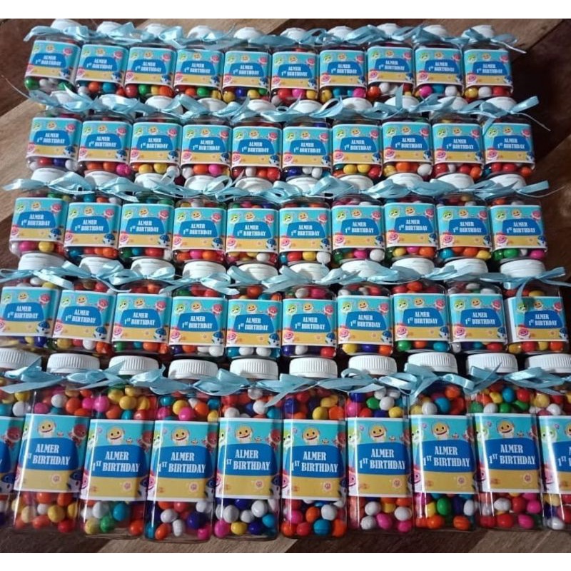 

Souvenir jar isi snack/permen/biskuit/kopi/teh acara ultah/pernikahan/aqiqah dll