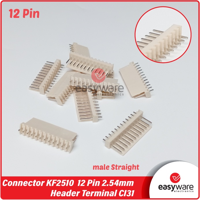 Molex KF2510 12P 12 Pin 12Pin 2.54mm Header Terminal CI31 Connector 2.54mm