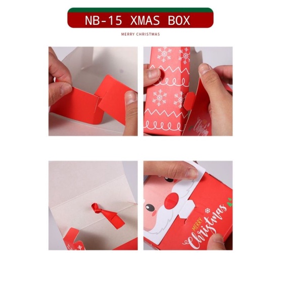 KOTAK MINI PERMEN LUCU GOODIE BOX NATAL NB 15