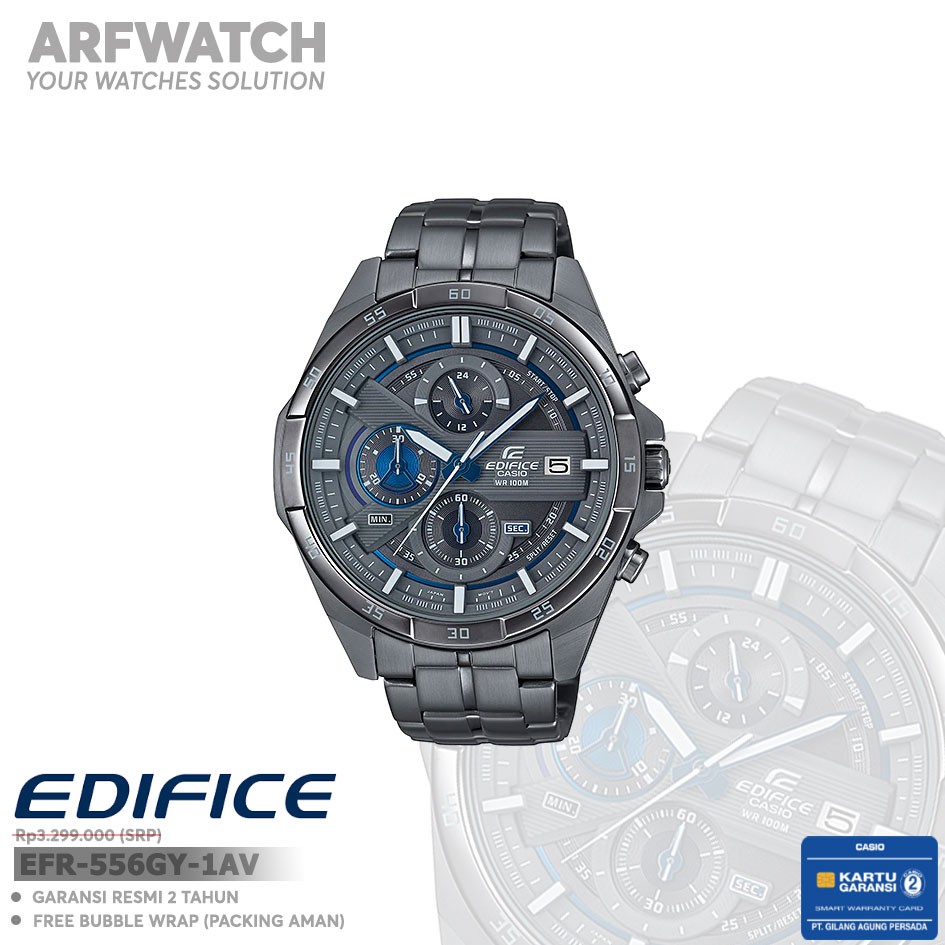 Casio Edifice EFR-556GY-1AV / EFR-556GY-1AVUDF Original