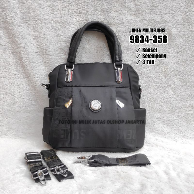 TAS JUNFA RANSEL DAN SELEMPANG 9834-358 BAHAN PARASUT
