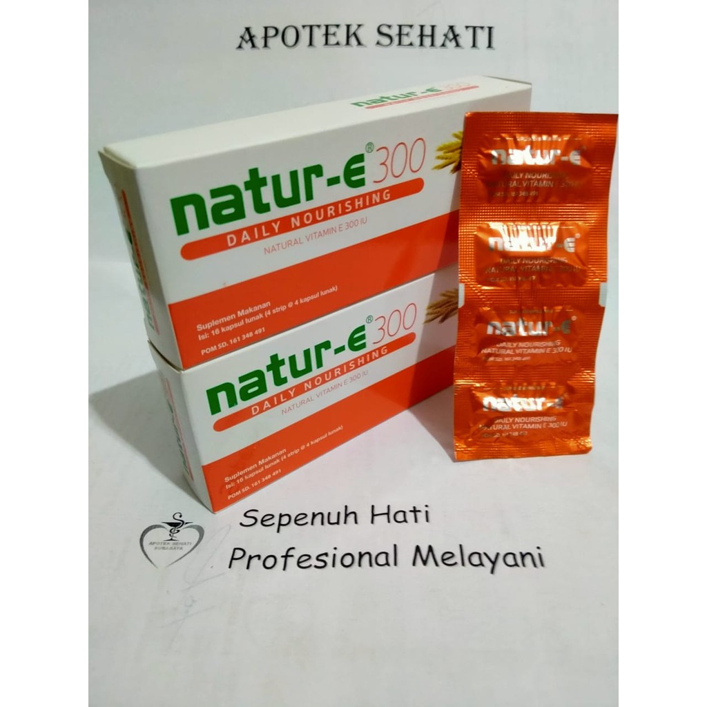 NATUR E 300IU 16s VIT E SUPLEMEN KULIT ANTIOKSIDAN