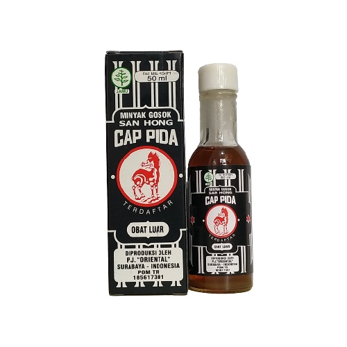 MINYAK GOSOK SANHONG CAP PIDA ISI 50 ML