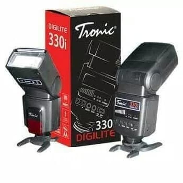 Tronic Digilte 330i Flash Speedlite Strobist Lampu Blizt Studio