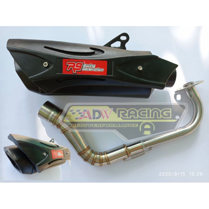 knalpot racing r9 misano all motor