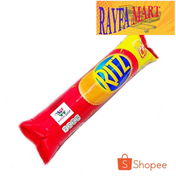 RITZ Sandwich Cracker Cheese Krekers Keju 118 Gram Biskuit