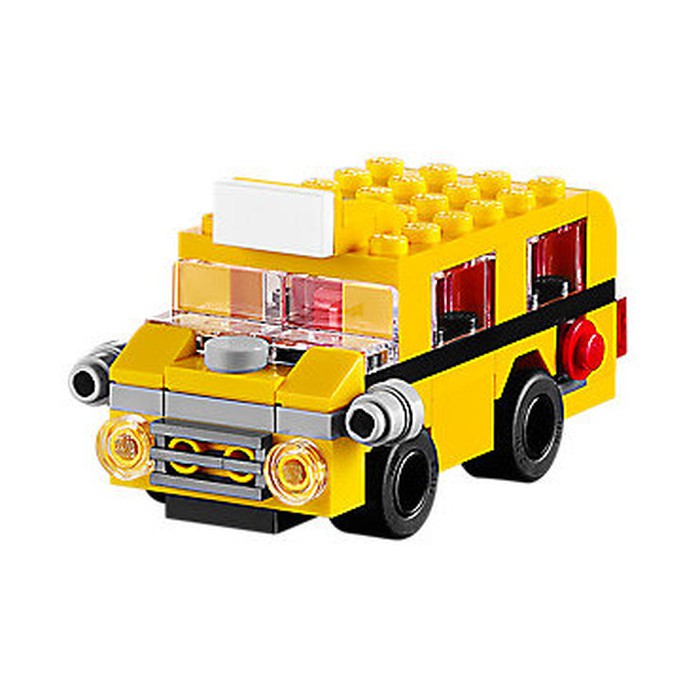 how to build a lego school bus