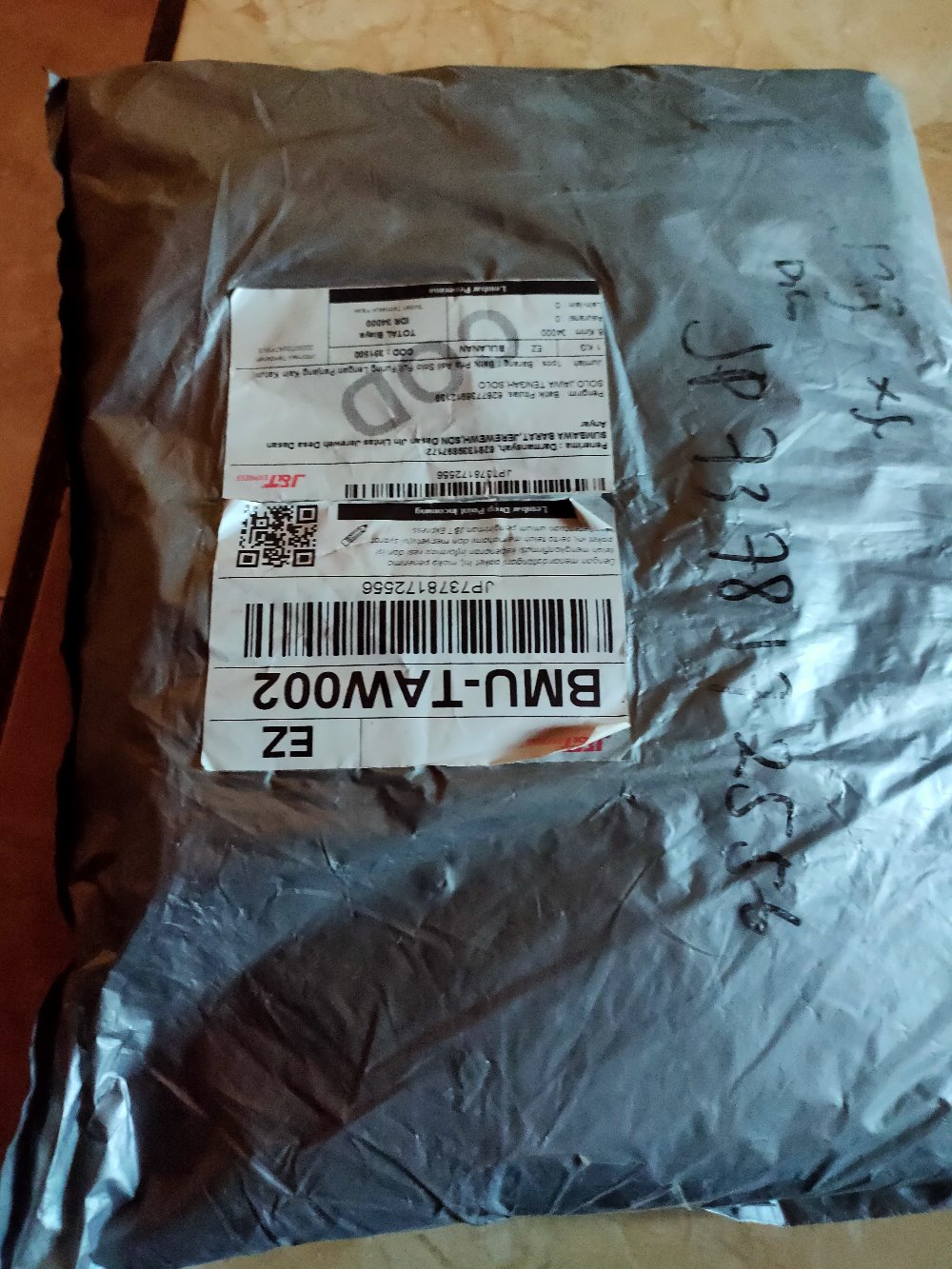 Kemeja Batik Pria Full Furing Lengan Panjang Katun Halus Sragenan Motif Parang Peksi Sogan