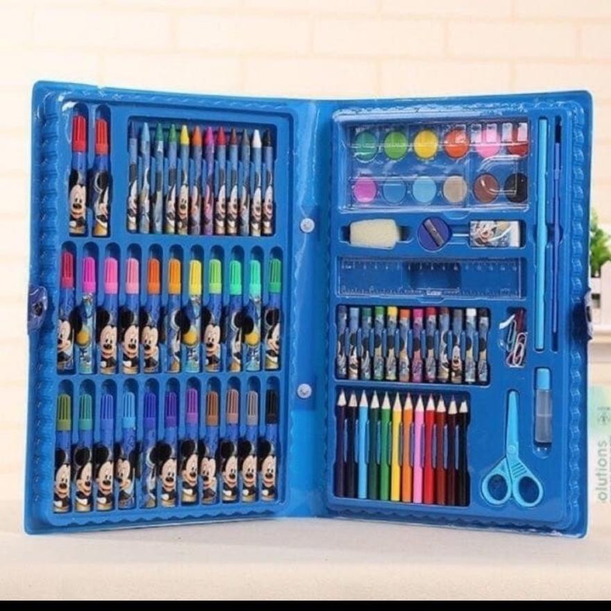 

KEKINIAN!!! Colouring Set 86 in 1 Crayon Karakter Cat Air Pensil Warna Stationary