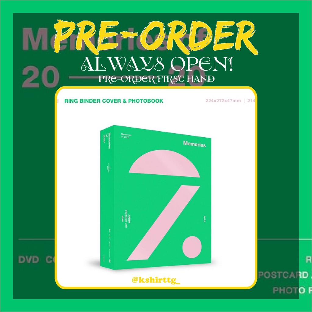 BTS - BTS MEMORIES OF 2020 DVD (7 DISC)