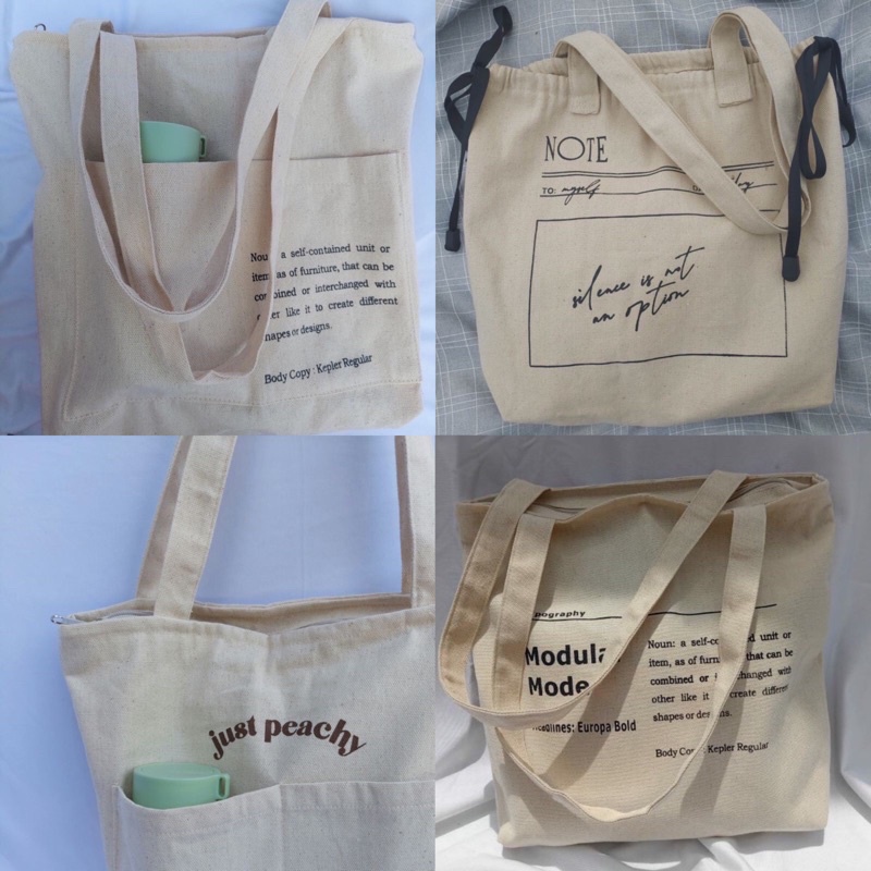 Totebag aesthetic Wanita - Tie Collection