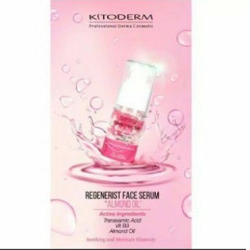 kitoderm serum regenerist face serum almond oil