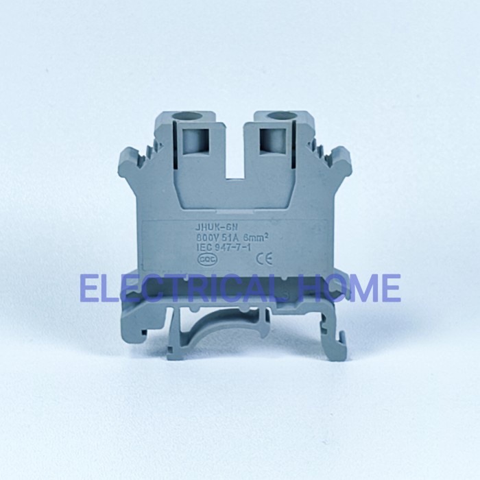 Terminal Block Modular UK-6N (0.2~6mm) 800V Din Rail