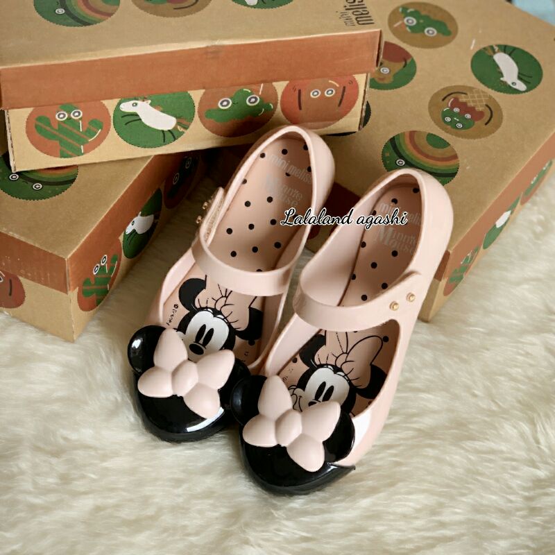 Sepatu minimel minnie mouse PINK/sepatu anak disney/sepatu melissa disney/sepatu baby minnie