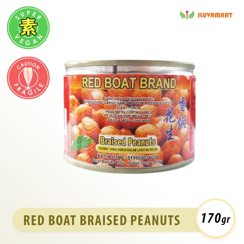 

Red Boat Braised Peanuts Kacang Tanah Kukus Dalam Larutan Kecap 170gr