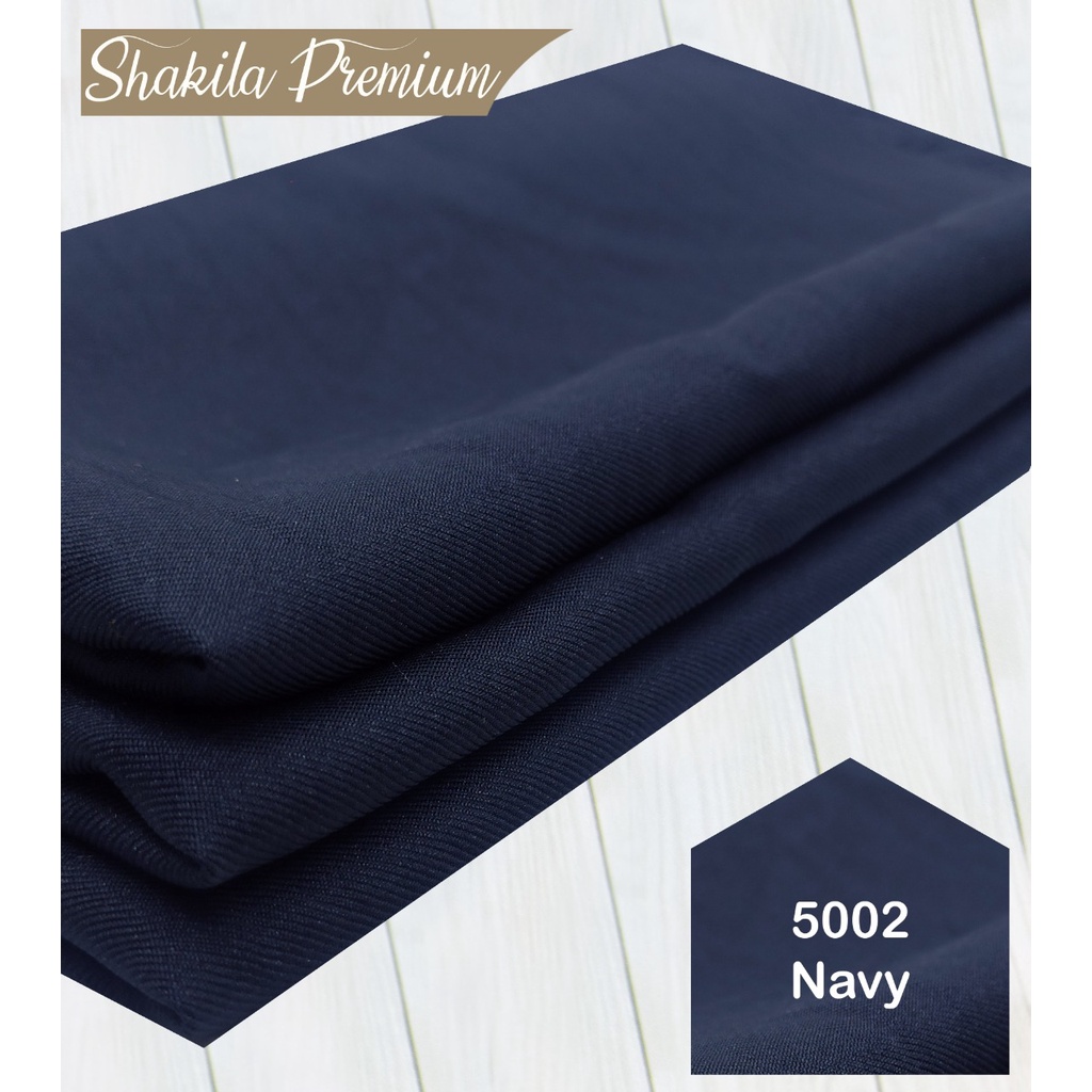 Multi Kain Shakila Shakila sakila sakilla premium lebar 1.5 meter-5002 navy