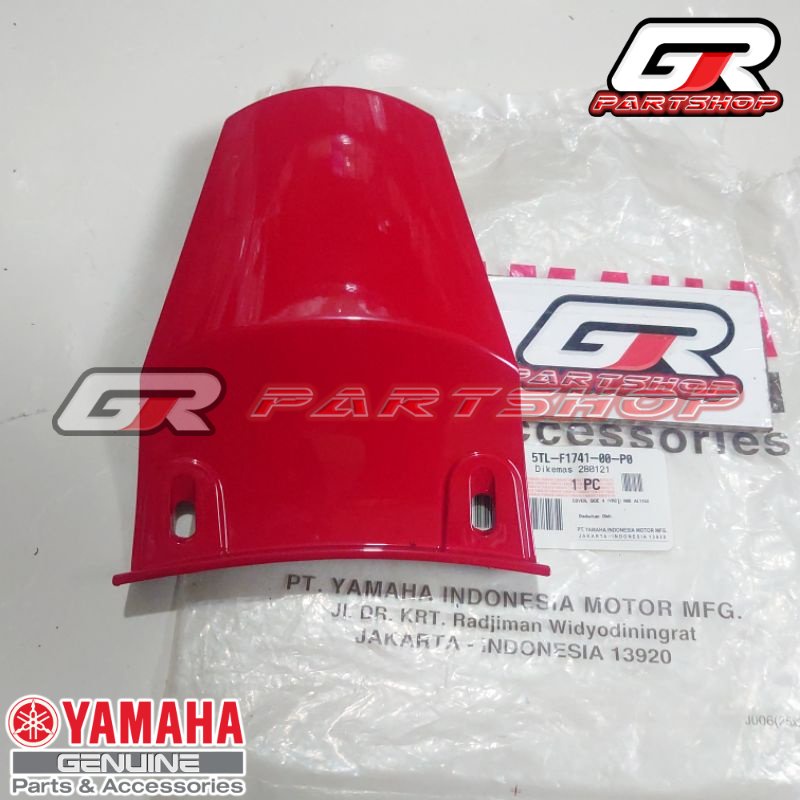 PED SAMBUNGAN BODY MERAH CABE VRC MIO SPORTY ORI YGP COVER SIDE BODI PET PAD