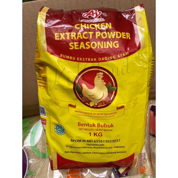 

Ajinomoto Chicken Powder Seasoning 1 kg bubuk ekstrak ayam penyedap