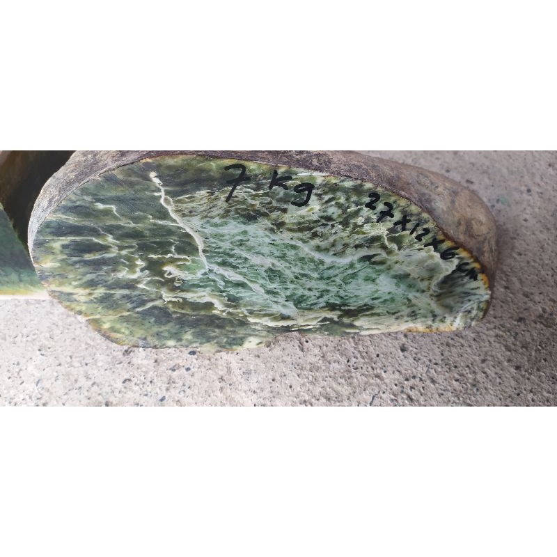 BONGKAHAN BATU GIOK ACEH LORENG 7 KG