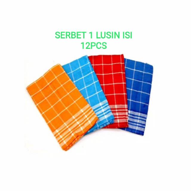 Serbet warna 1 lusin isi 12pcs