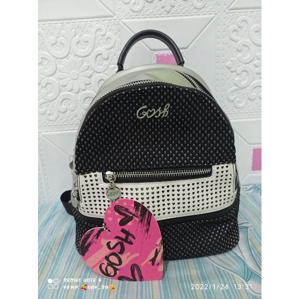 LIKENEW gosh ransel art 664 hitam