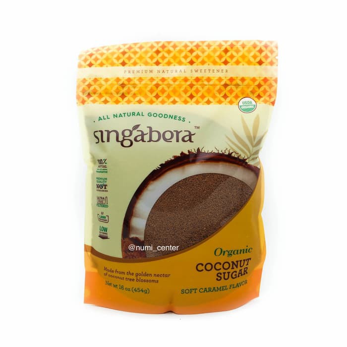 

KUR-383 Singabera Organic Coconut Sugar Gula Kelapa Organik 454g