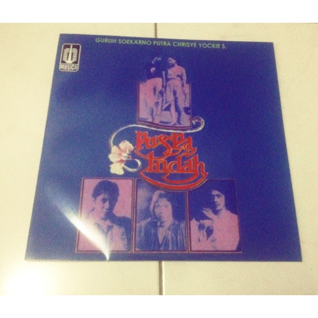 Piringan Hitam Ost Puspa Indah Taman Hati Guruh Soekarno Putra Chrisye Yockie S ( Terjual )