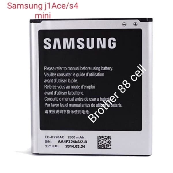 Battery Batterai Batre original 99,9% Samsung J1 Ace-J110/ s4 mini