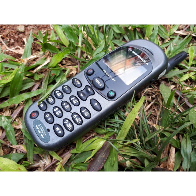 Hape Jadul Motorola L2000 L-Series Seken Langka Sinyal Kuat