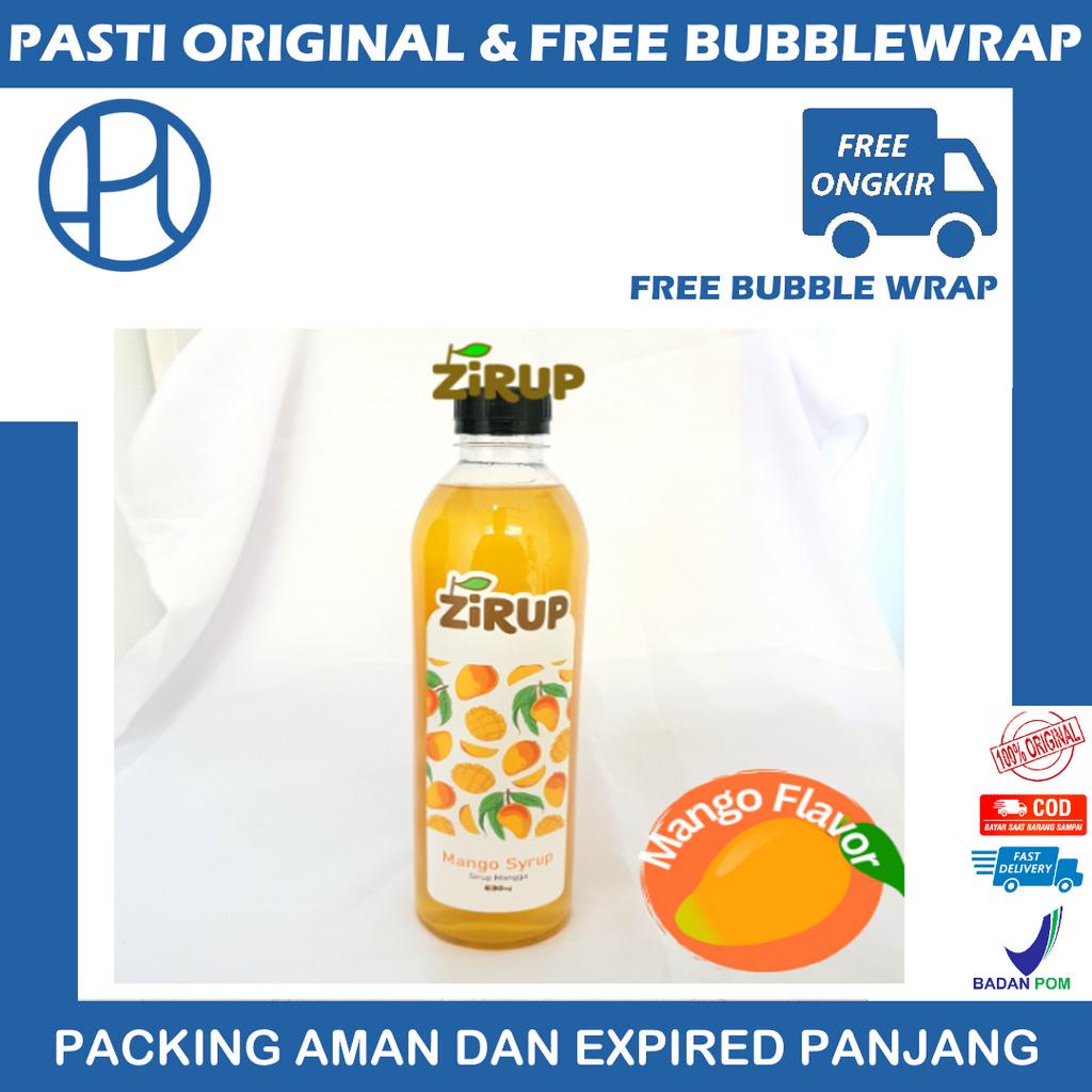 ZIRUP Minuman Sirup Rasa MANGGA MANGO FLAVOR 630ML