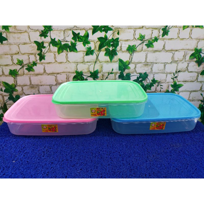 Tepak SA 2100 ml / Tepak segi / Wadah isi ulang / Tepak makan / Nasi / Bekal / Tempat makanan serbag