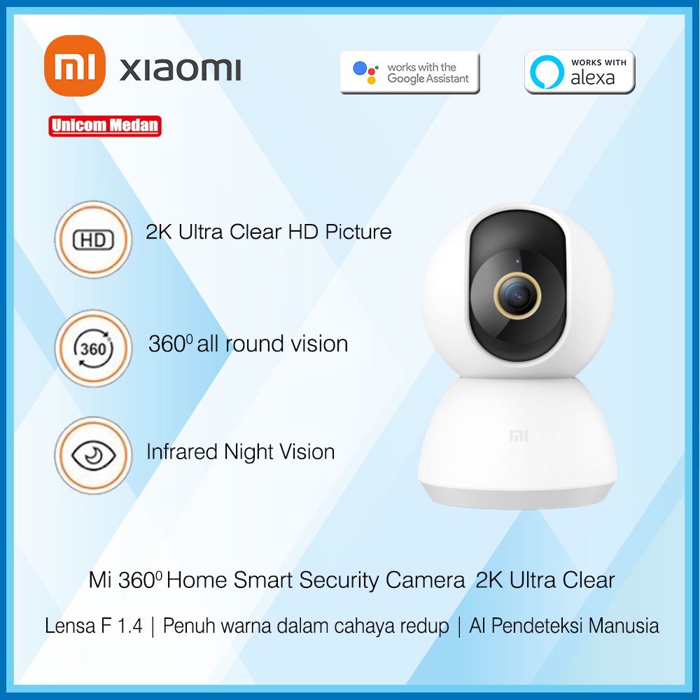 CCTV XIAOMI 2K SMART SECURITY CAMERA