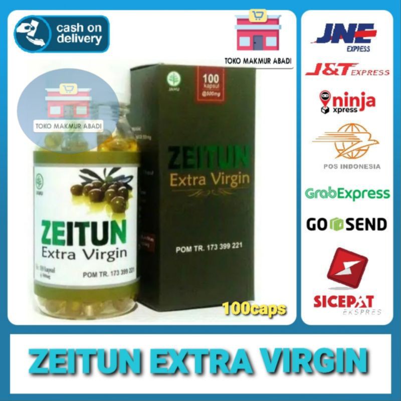 Kapsul Minyak Zaitun Zeitun Misr Extra Virgin Olive Oil