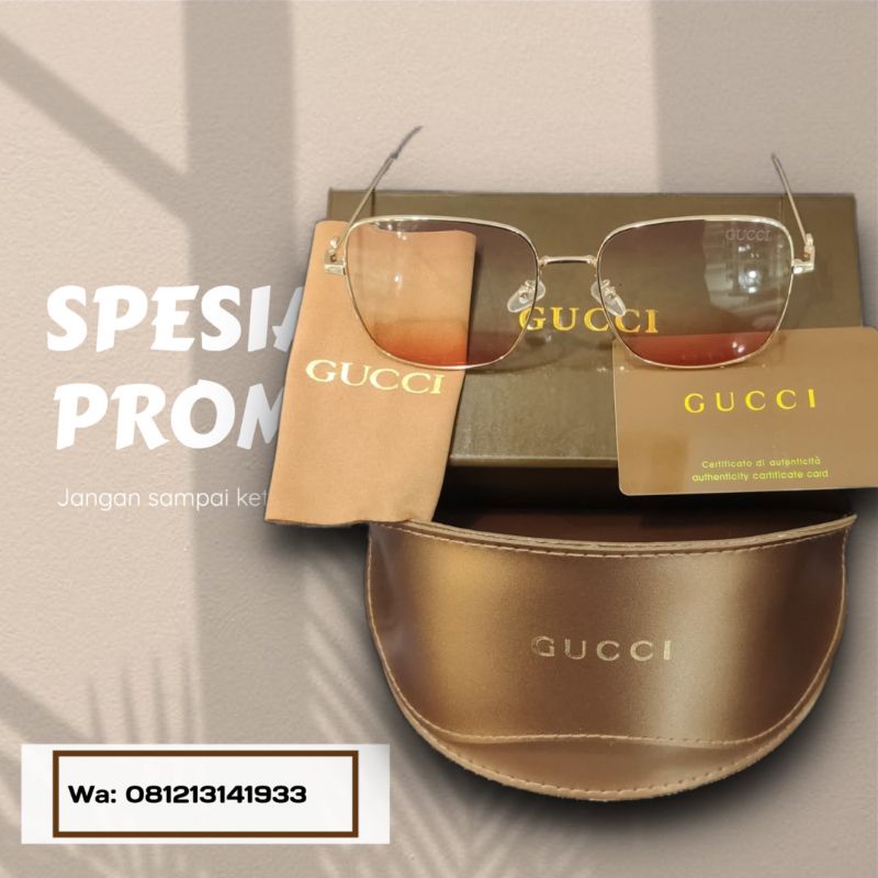Kacamata wanita "GUCCI"Gaya & Fashionable