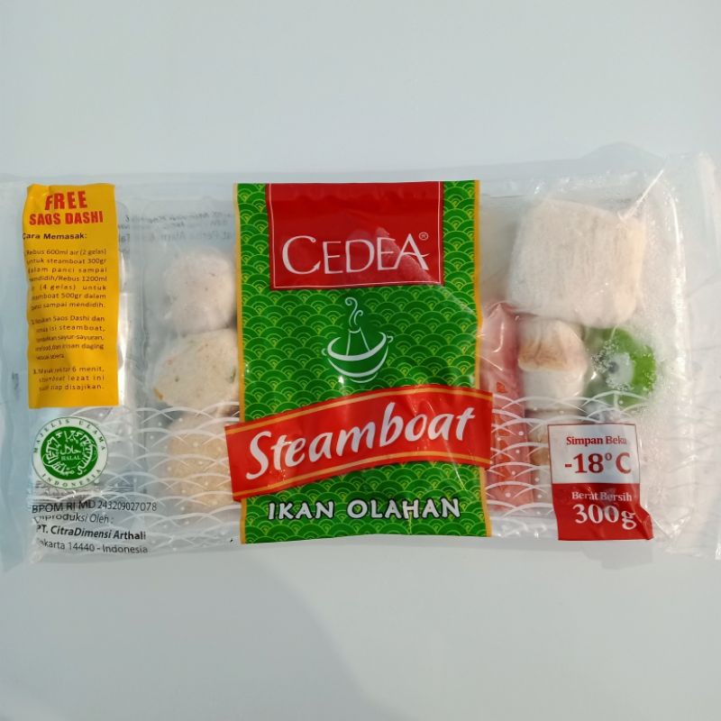 

STEAMBOAT SET CEDEA 300 GR