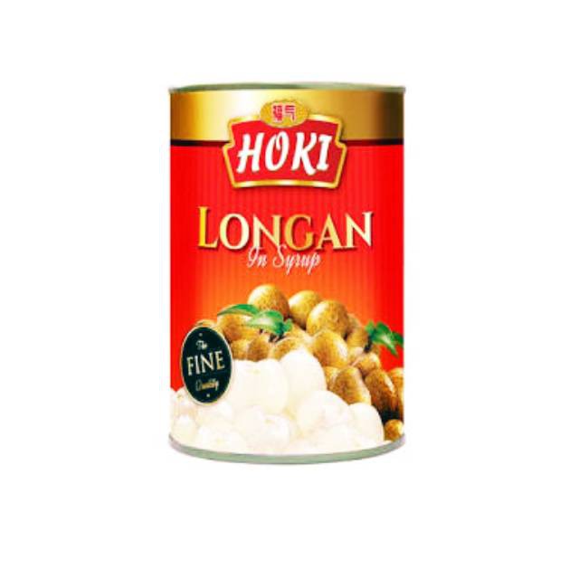 Buah Kaleng HOKI Longan Kelengkeng 565 gr