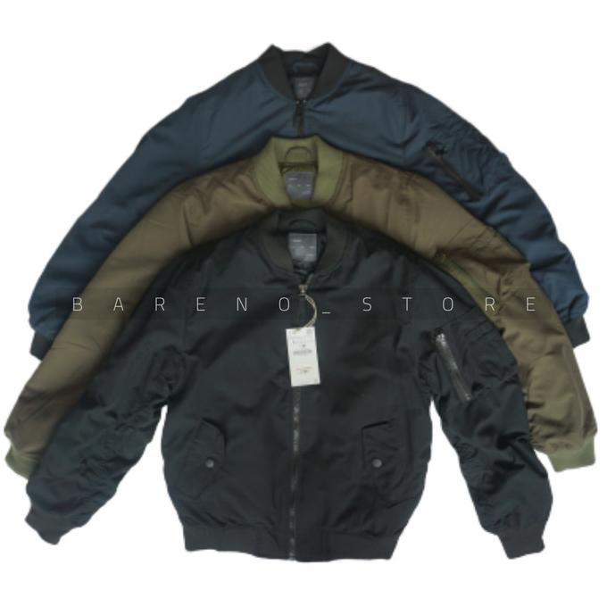 Jaket Bomber Zara Man Original Made by Garment Zara Man Indonesia