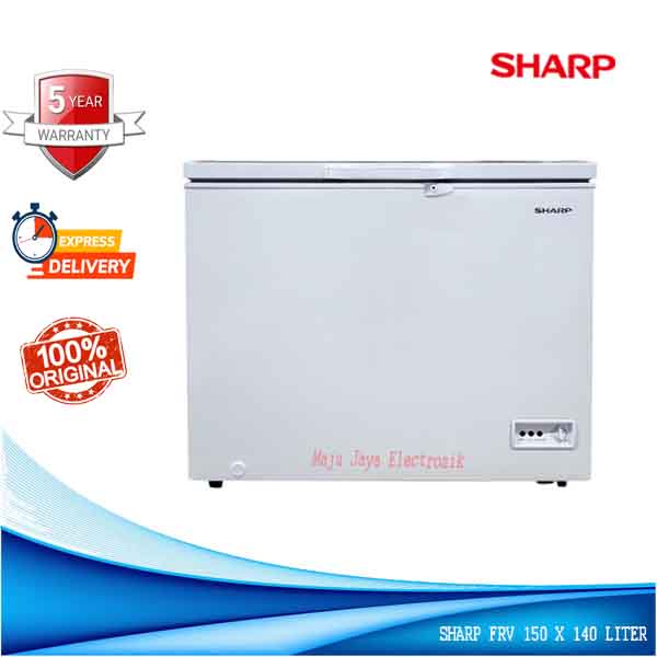 Chest Freezer SHARP FRV 150 X 140 Liter Fast Freezing