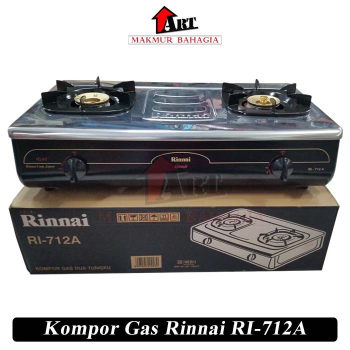 Komor Gas Rinnai Ri 712a 2 Tungku Shopee Indonesia