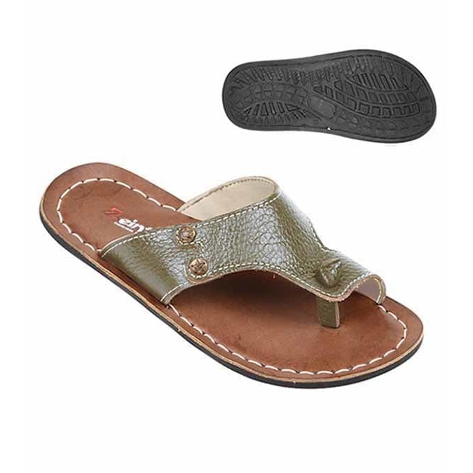 Sandal Anak Bahan Kulit Sandal Anak tta 1613 Zeintin q2